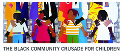 The Black Community Crusade for Children logo